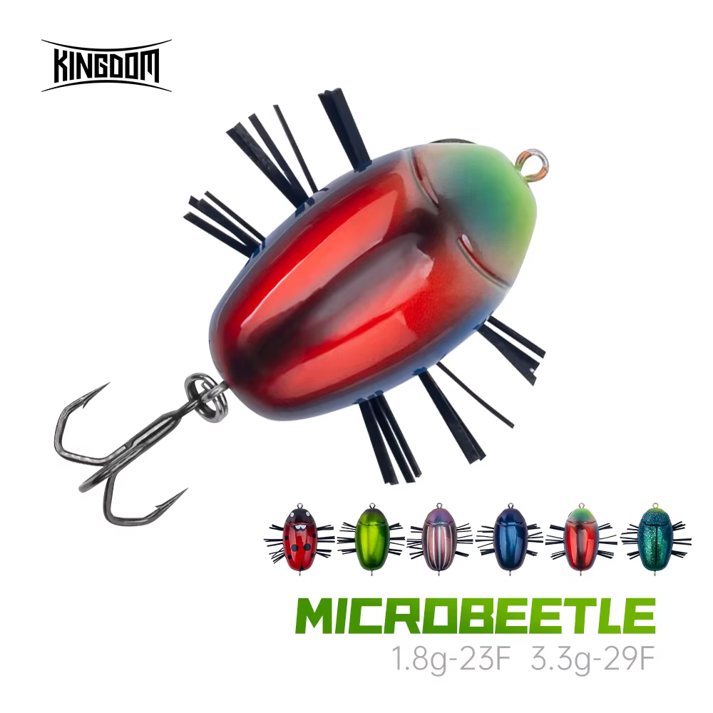 Kingdom Microbeetle MicroBug Wobbler Insecto Flotante - imagen 2