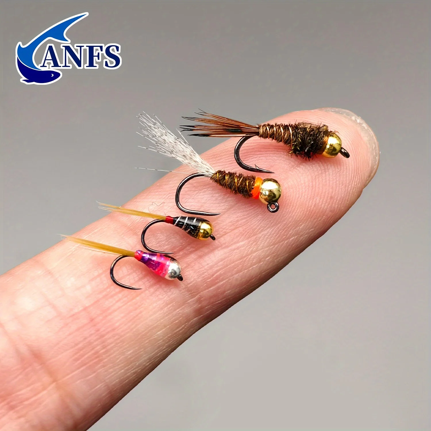 Jig Ninfa Euro Hundimiento Rápido ANFS – Señuelos Mosca Trucha - imagen 2