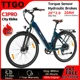Bicicleta eléctrica urbana TTGO C3 Pro, disco hidráulico