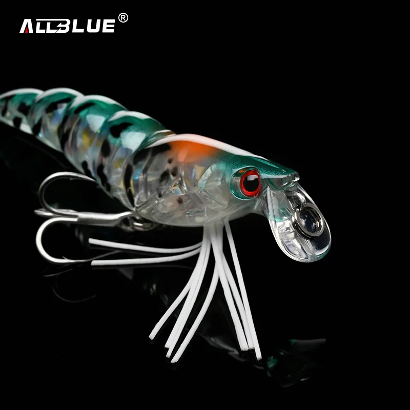 AllBlue 3D Flash Wobbler lubina – Hundimiento lento 70mm - imagen 4