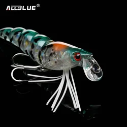 AllBlue 3D Flash Wobbler lubina – Hundimiento lento 70mm