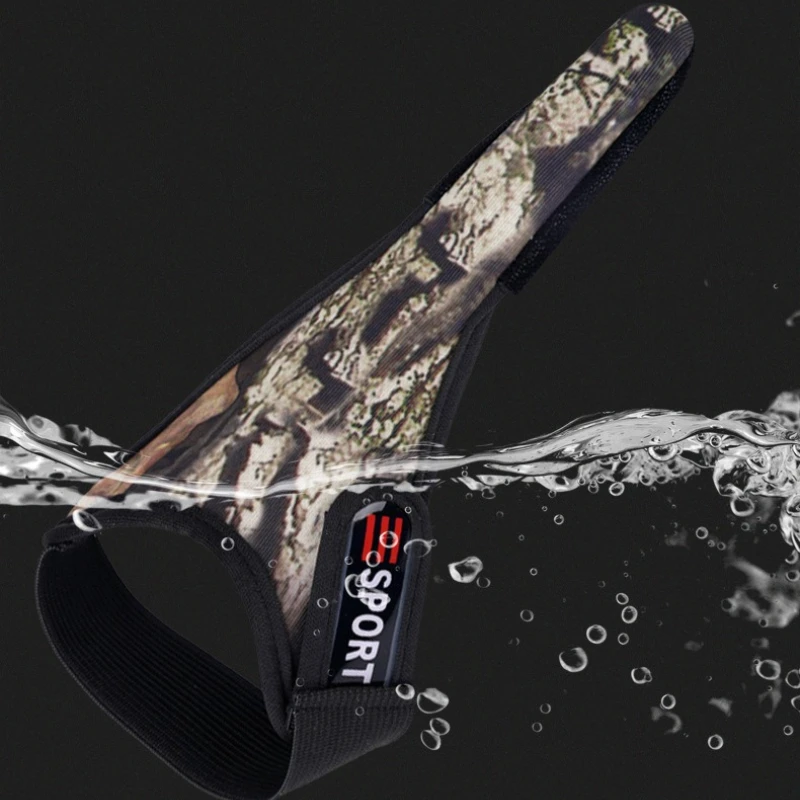Guante de pesca camuflaje un dedo con hebilla unisex - imagen 5
