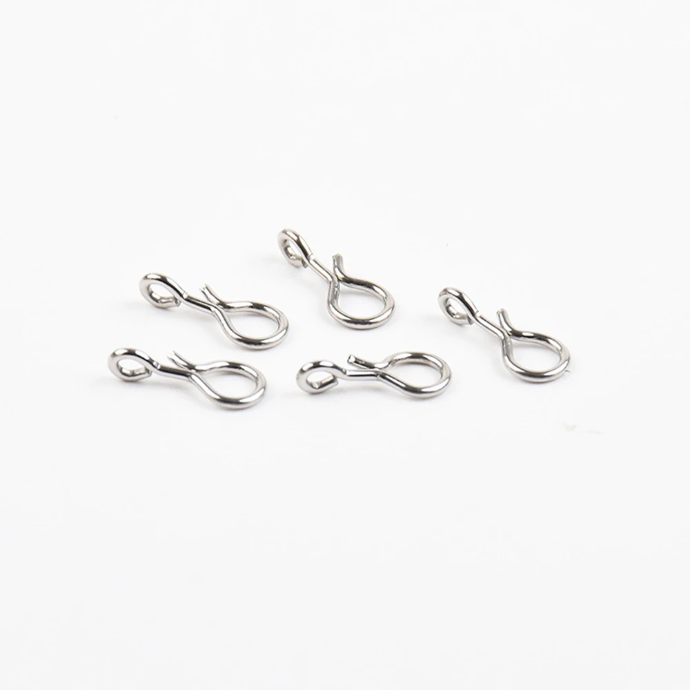 Conector clip cambio rápido para señuelos y anzuelos de pesca - imagen 2