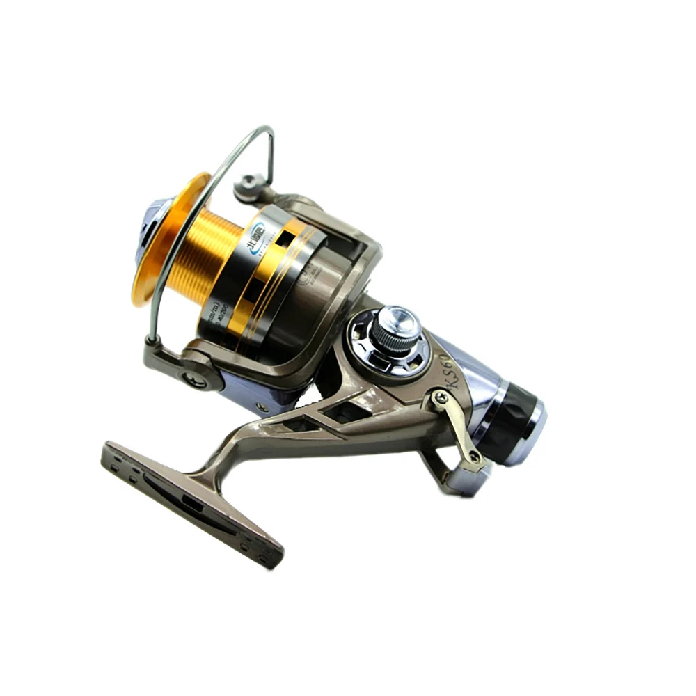 Carrete de pesca giratorio alta relación de engranajes aluminio - imagen 2