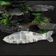 Señuelo articulado Swimbait sin pintar para lubina y trucha - imagen 4