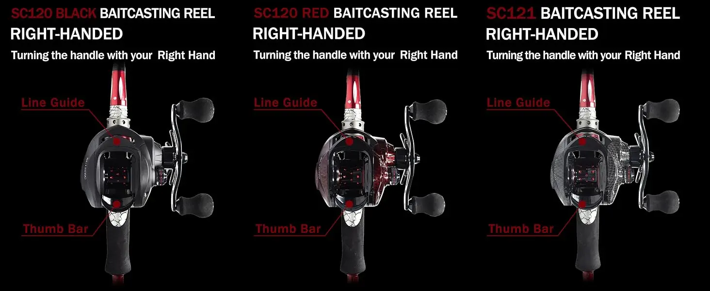 Carrete para baitcasting: control y recuperación ágil
