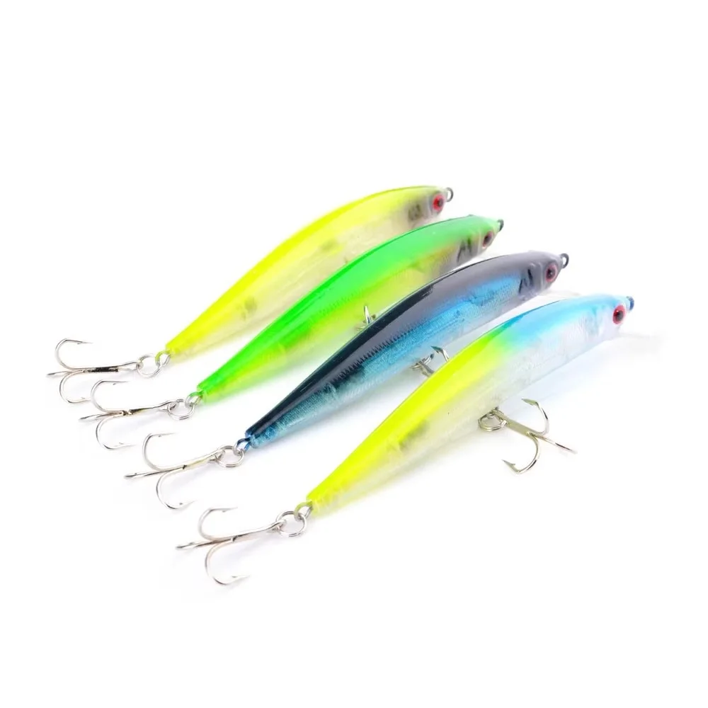 NGB Wobler Minnow Topwater flotante con ojos 3D para black bass - imagen 5