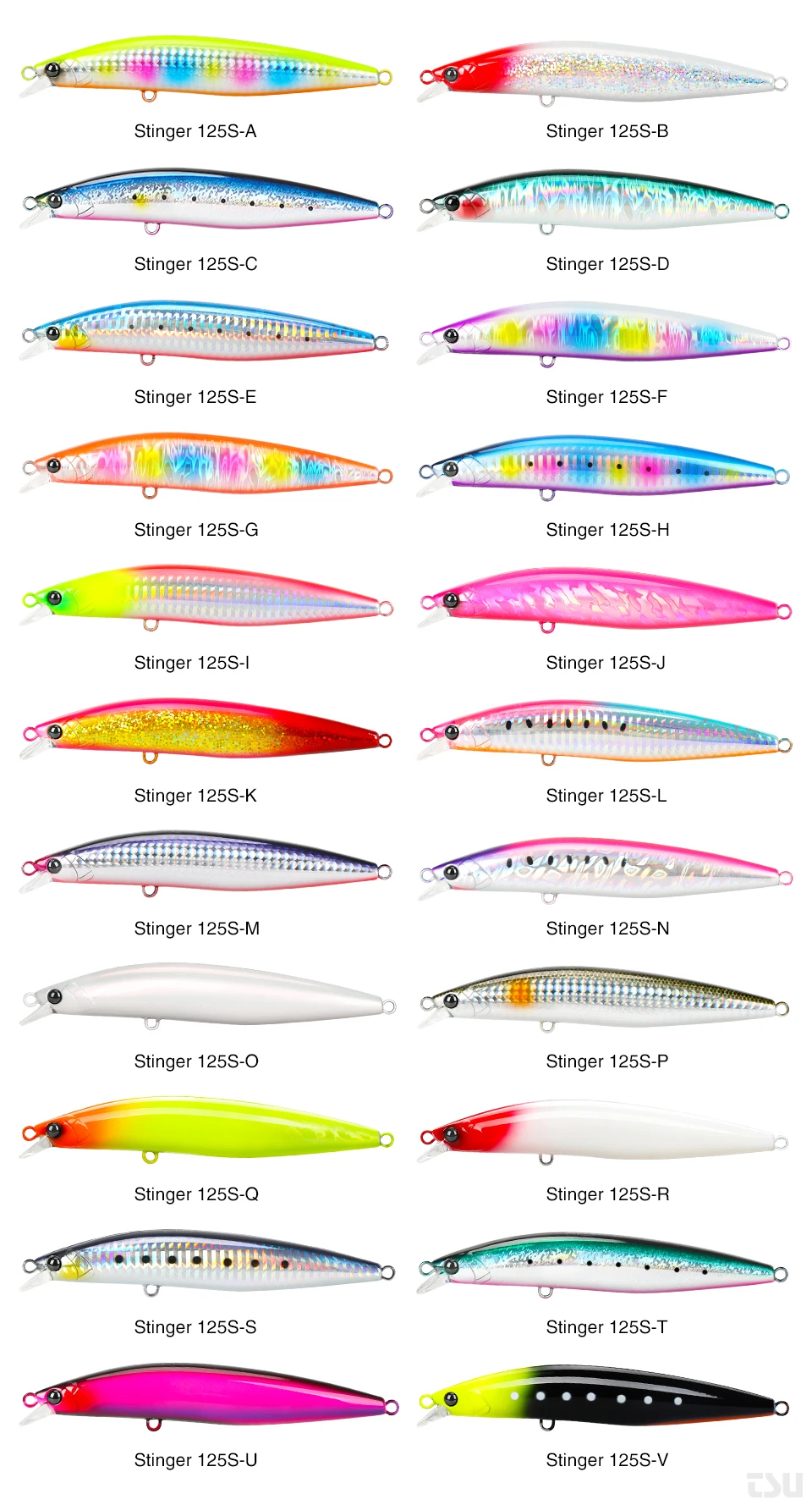 Detalle de los anzuelos saltwater