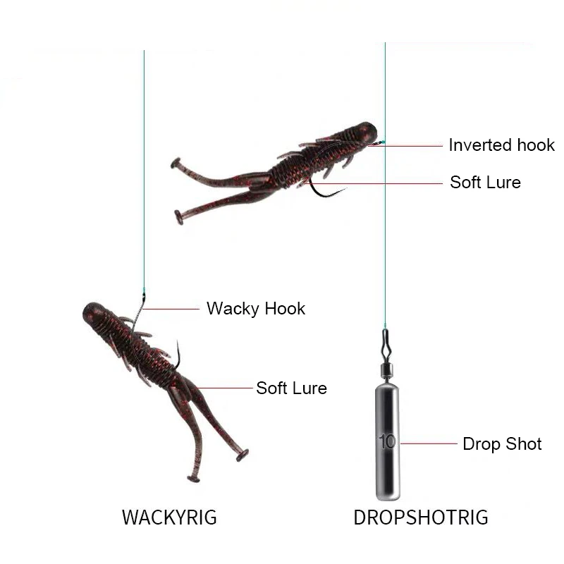 Lastres Drop Shot bala para lucio y perca