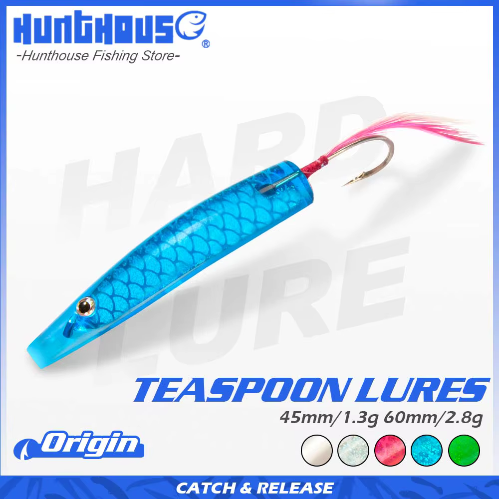 Hunthouse Cucharillas Trolling – Señuelos para pesca en agua salada