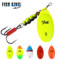 Spinner Bait Fish King – Anzuelo triple para lucio