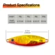 JEKEKU señuelo jigging lento de plomo para agua salada - imagen 2