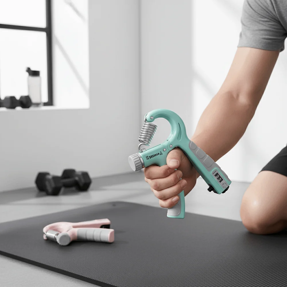 Entrenador de agarre con resistencia ajustable y contador - imagen 2
