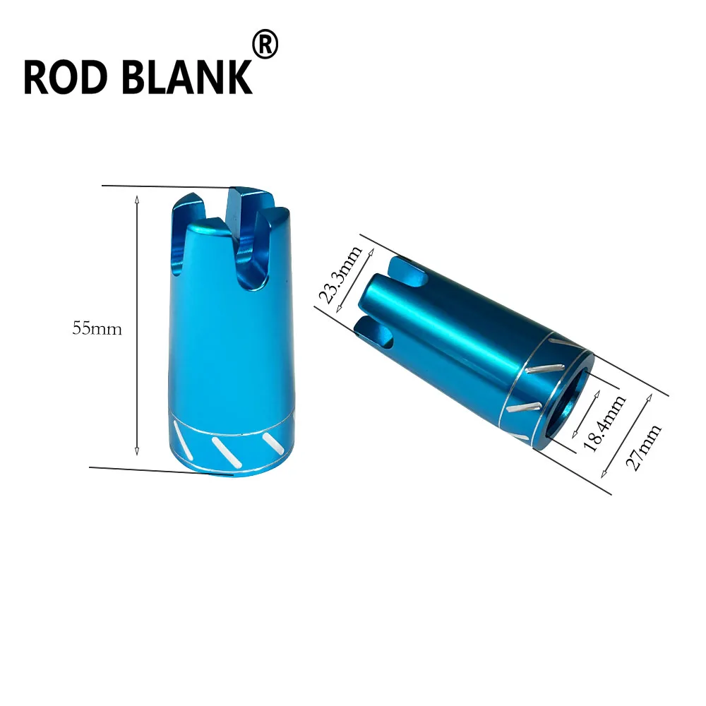 Blank de caña con gimbal aluminio para reparación DIY - imagen 2