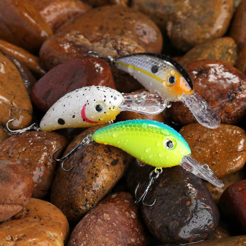 Walk Fish Mini Crankbait – Señuelo flotante topwater para lucio - imagen 4