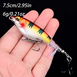 Whopper Popper Chopp – Swimbait de superficie con anzuelo 5X fuerte