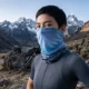 Pañuelo refrescante con protección solar para cara y cuello verano