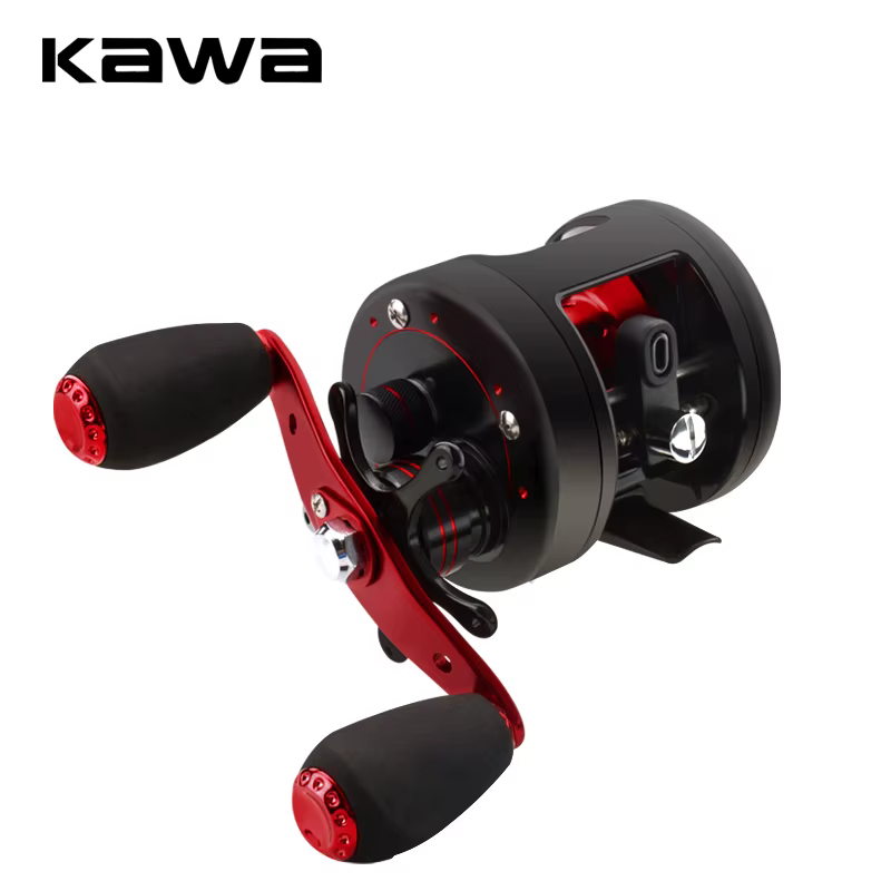 Carrete Baitcasting Kawa – Aluminio, resistente agua de mar - imagen 4