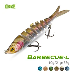 Kingdom Barbecue-L Swimbait multiarticulado 8 secciones