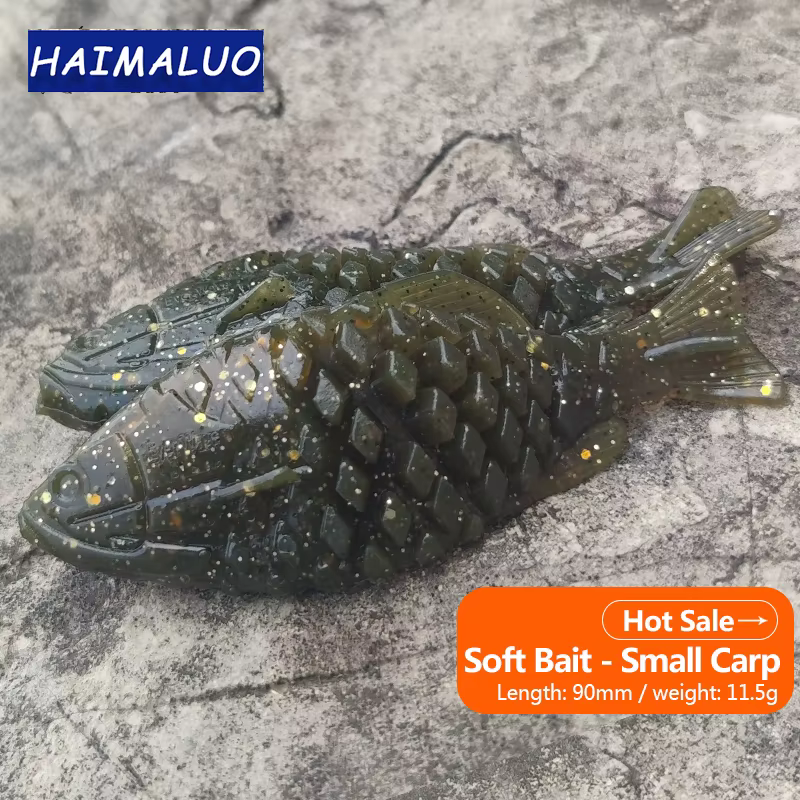Haimaluo Vinilos de silicona para pesca en agua salada – Wiggler