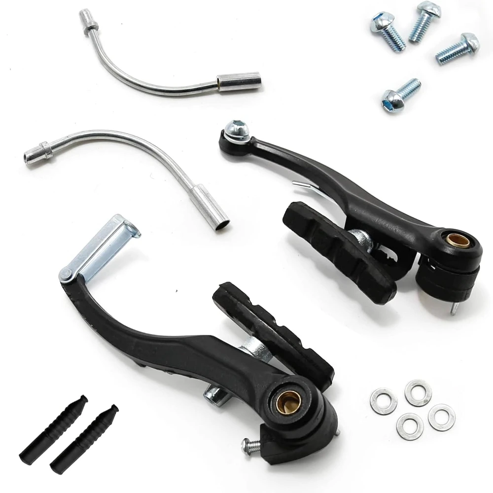 Frenos V aluminio para bici montaña, caliper delantero y trasero - imagen 4