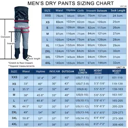 Pantalones traje seco impermeables Kayak Rafting
