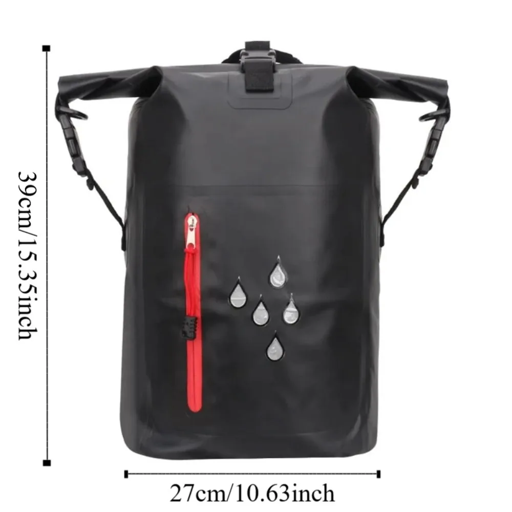 Bolsa estanca PVC IPX6 con correa hombro tipo cubo gran capacidad - imagen 4