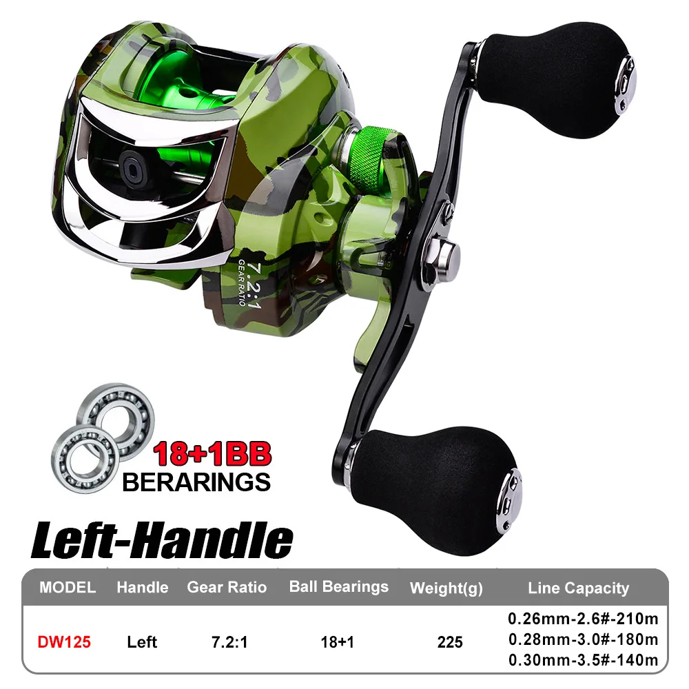 Sistema de freno y ajuste para baitcasting