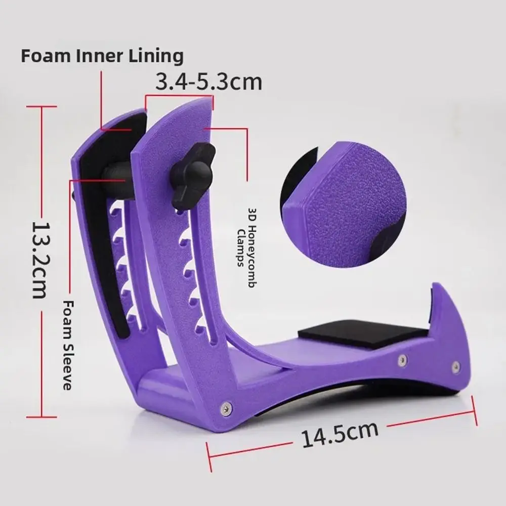 Reposapiés para guitarra ergonómico con apoyo acolchado