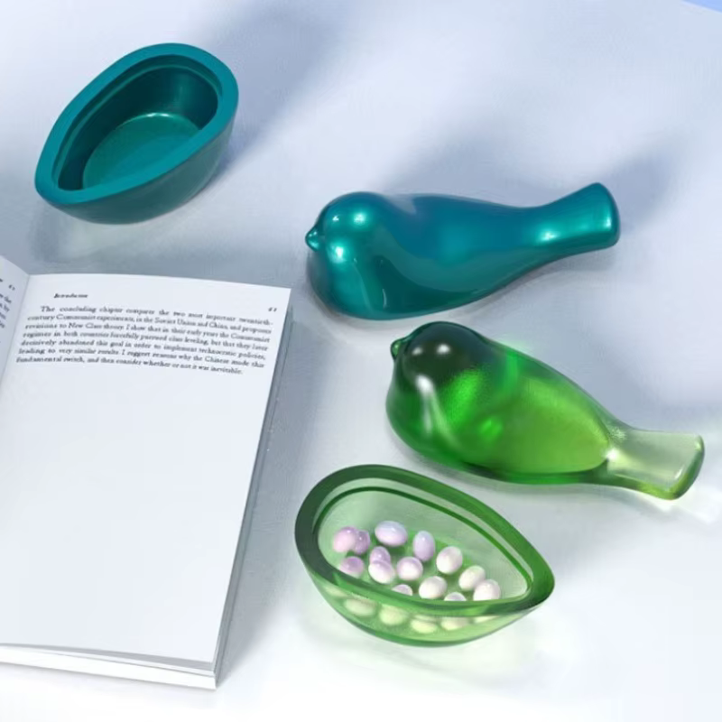 Molde de silicona con forma de pájaro para resina y manualidades - imagen 3