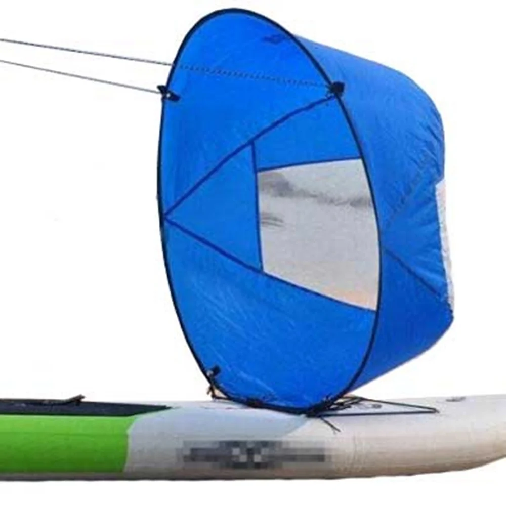 Vela de viento transparente para kayak y tabla de surf - imagen 2