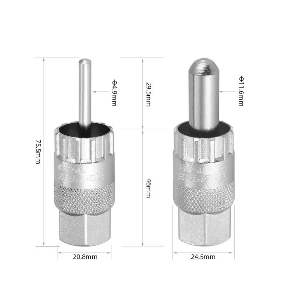 Extractor de volante acero carbono con pasador guía profundo - imagen 4
