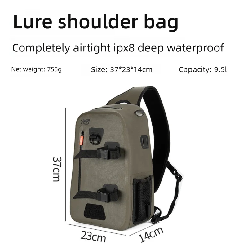 Bolso pesca impermeable LINNHUE – Almacenamiento para señuelos y accesorios - imagen 5