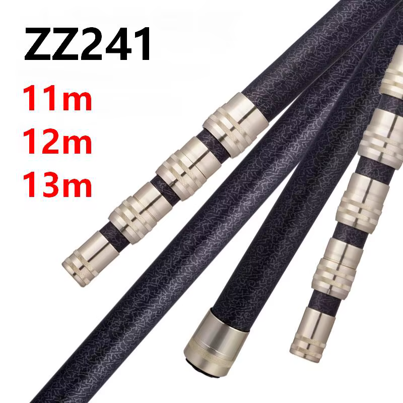 Varilla extensible ZZ241 de fibra de carbono para redes de pesca - imagen 2