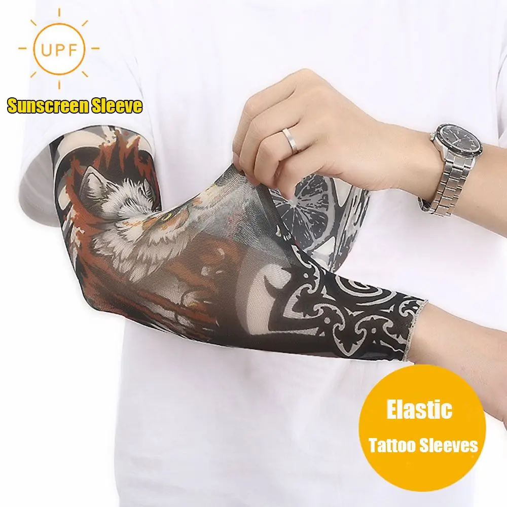 Mangas deportivas UV con protección solar floral para correr - imagen 2