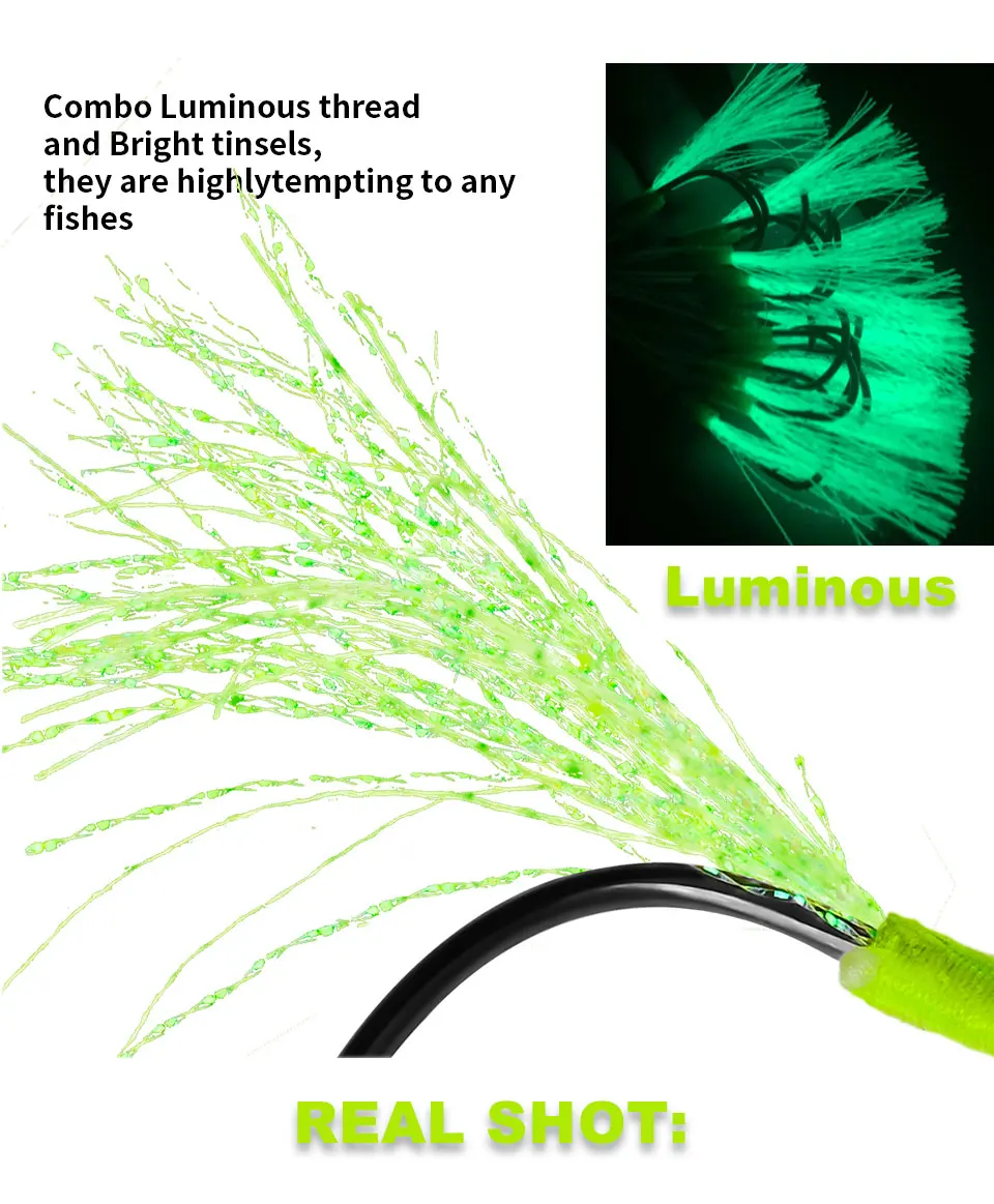 Kit completo de anzuelos Besugo Obsession