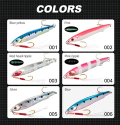 Jig Hunthouse Luminoso – Jig metálico de hundimiento lento para lubina