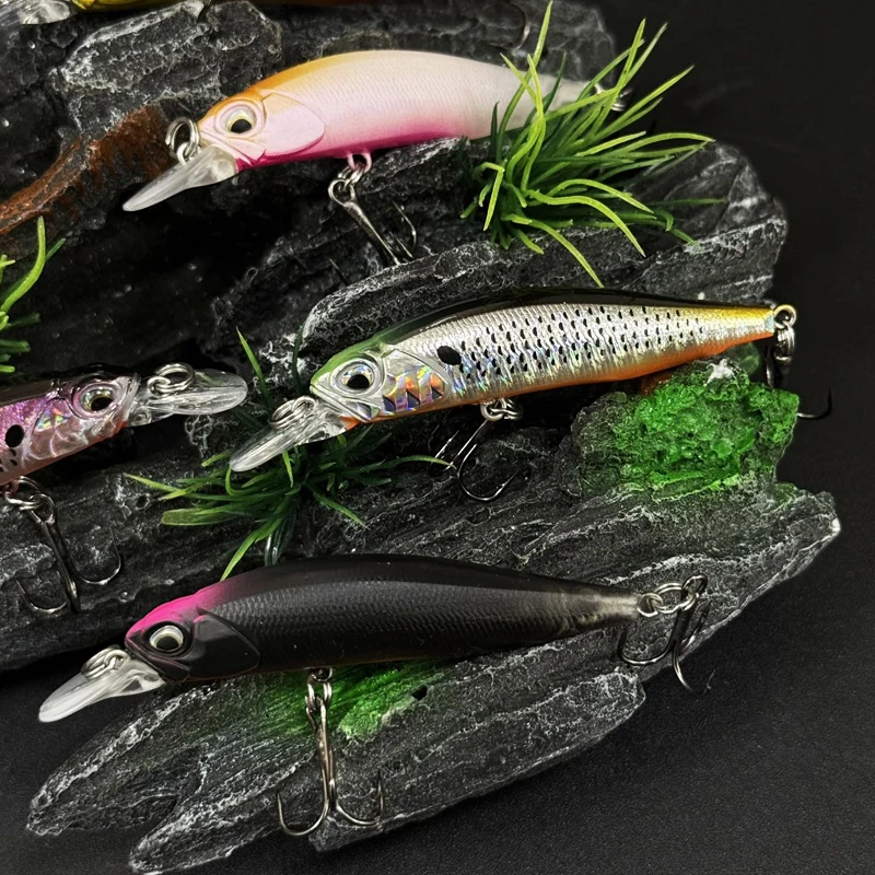 Rozante 63SP Jerkbait suspendido UV – Señuelo para trucha y lubina - imagen 3