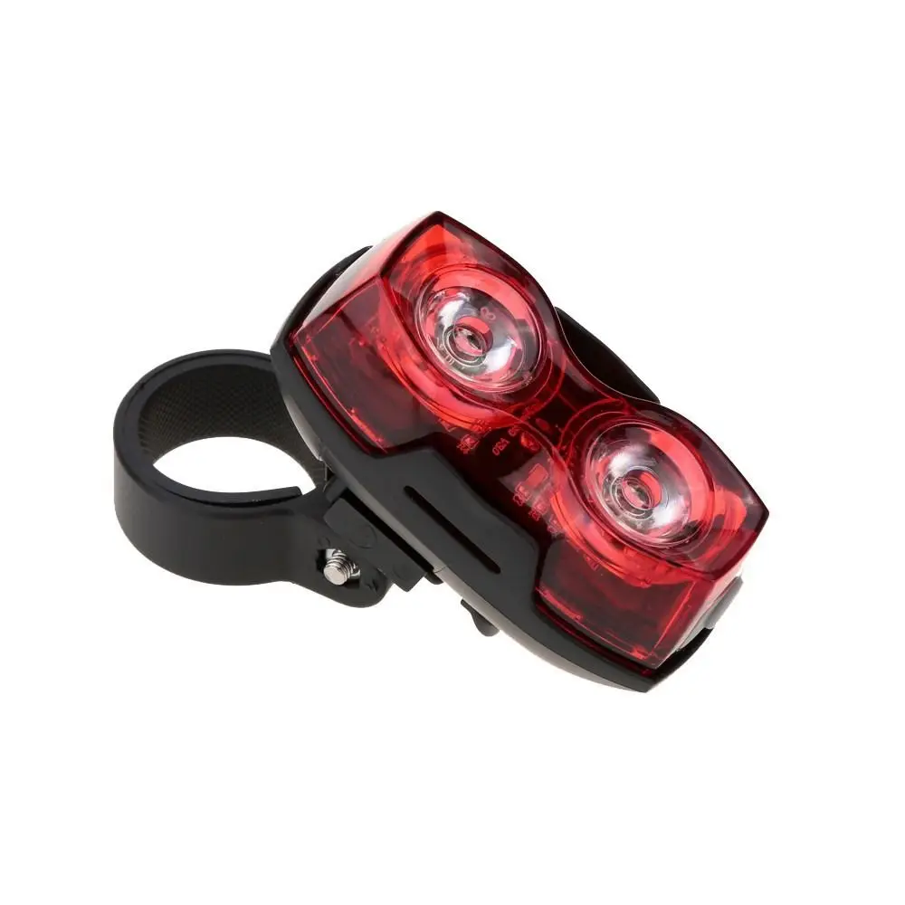 Luz trasera bicicleta roja y negra de alta visibilidad LED - imagen 2