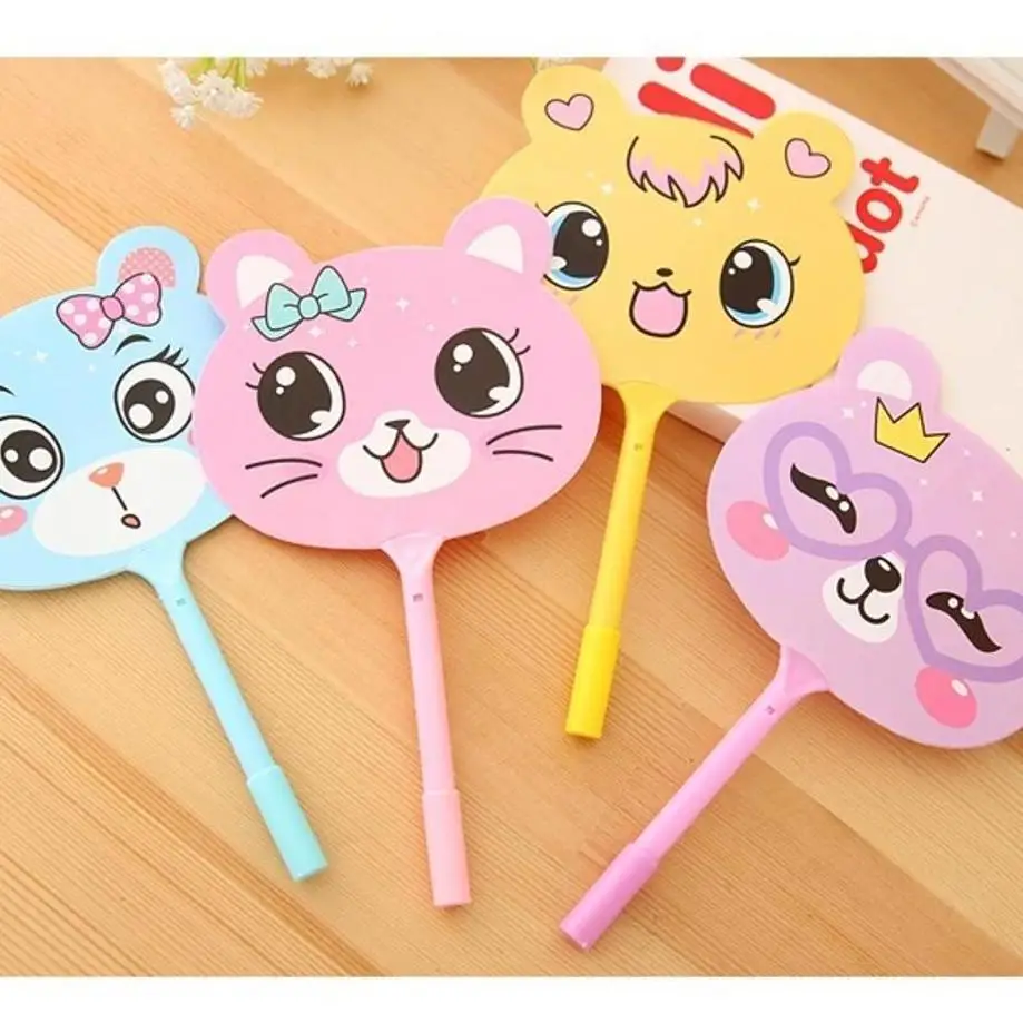 Bolígrafo forma abanico animal dibujos animados infantil regalo - imagen 5