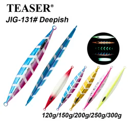Teaser J131 – Señuelo jigging luminoso para mar