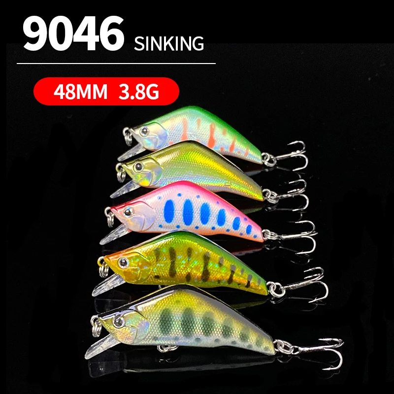 Wobbler hundible pececillo para trolling en río y pesca de trucha - imagen 3