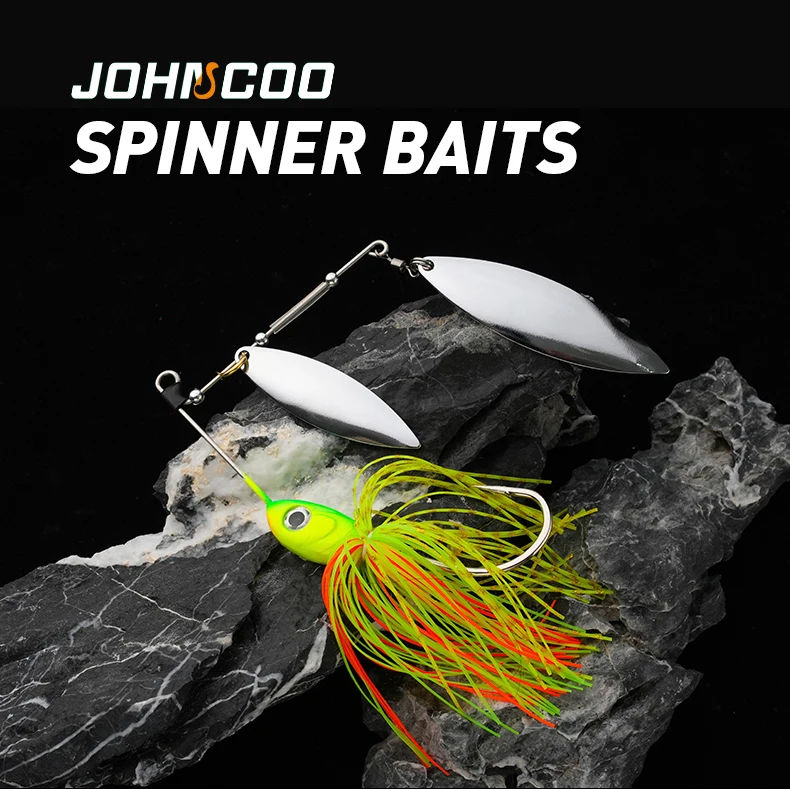 Spinnerbait JOHNCOO doble hoja