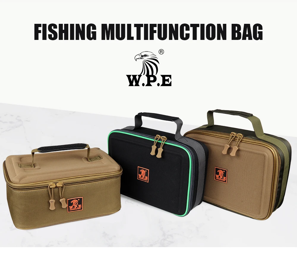 Bolsa de pesca W.P.E en uso