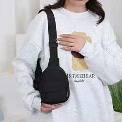 Bolso de Pecho para Pesca – Nylon Ajustable con Compartimentos