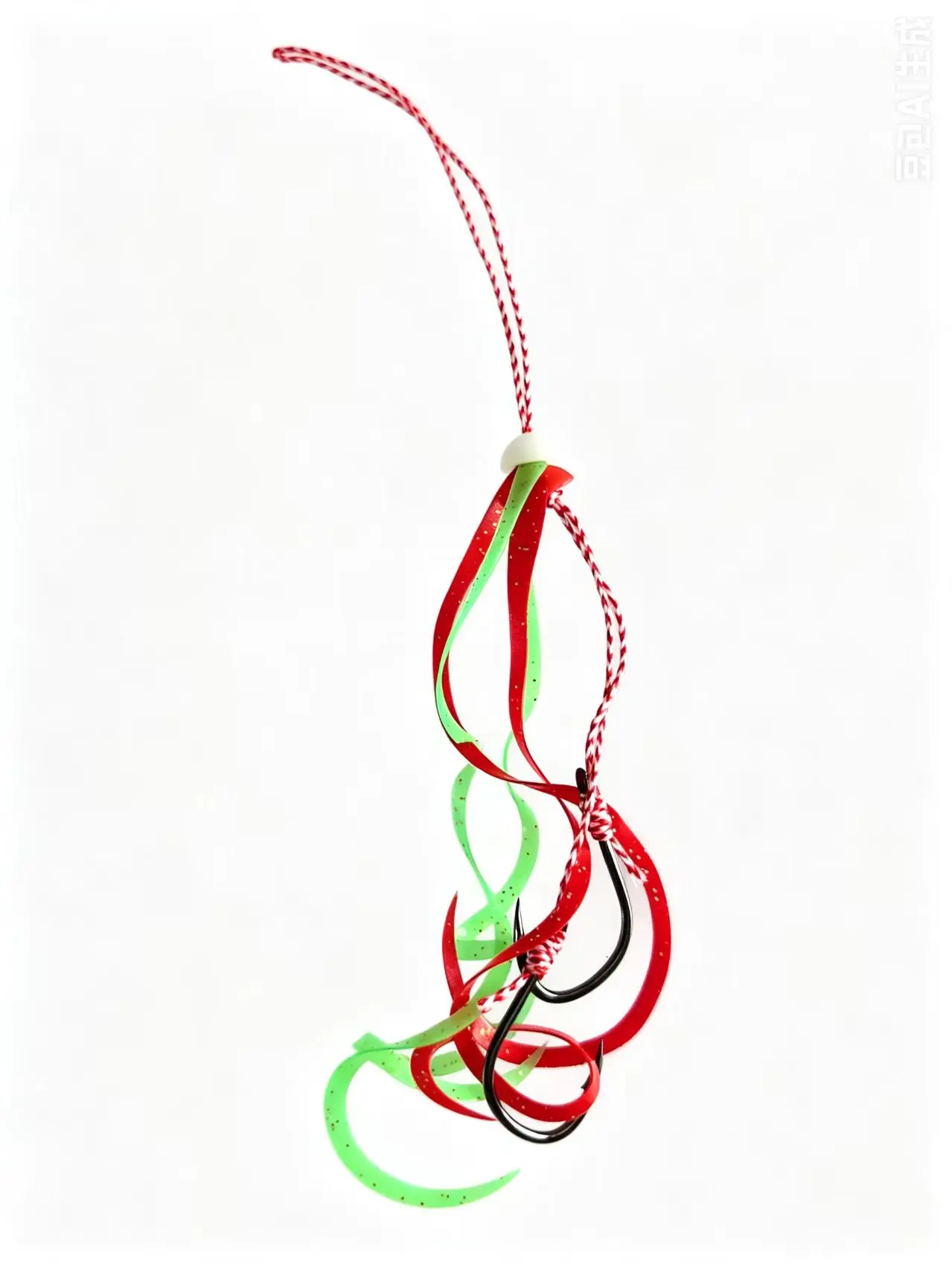 Jig Tai Kabura con anzuelo assistido gemelo y faldas siliconas para Slow Jig - imagen 2