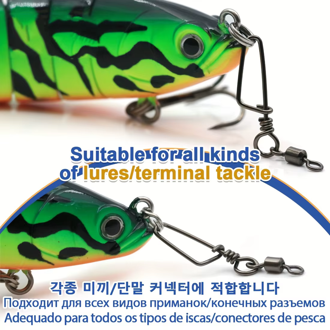 Emerillones de pesca de alta resistencia para agua salada - imagen 2