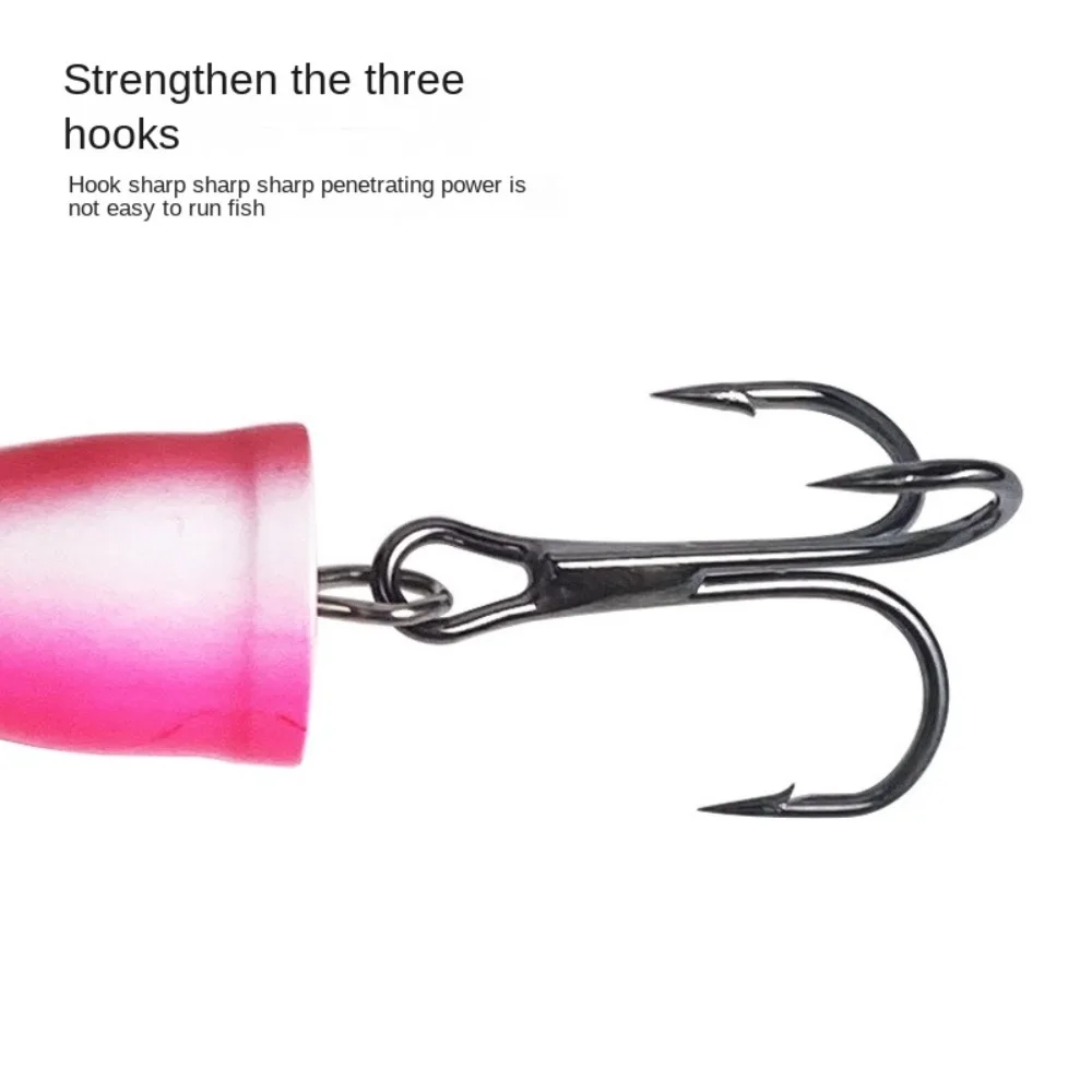 Señuelo spinner con gancho simple afilado para pesca en agua dulce y salada