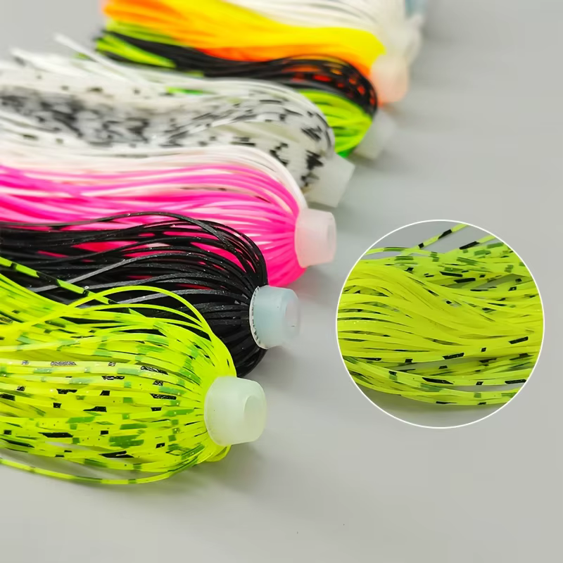 Faldas de Silicona para Jigs, Spinnerbaits y Buzzbaits DIY - imagen 3