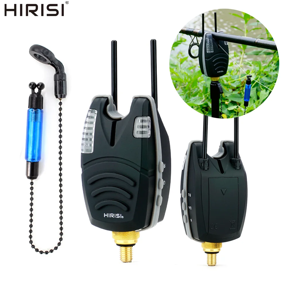 Hirisi indicador de mordedura de carpa impermeable ajustable - imagen 4